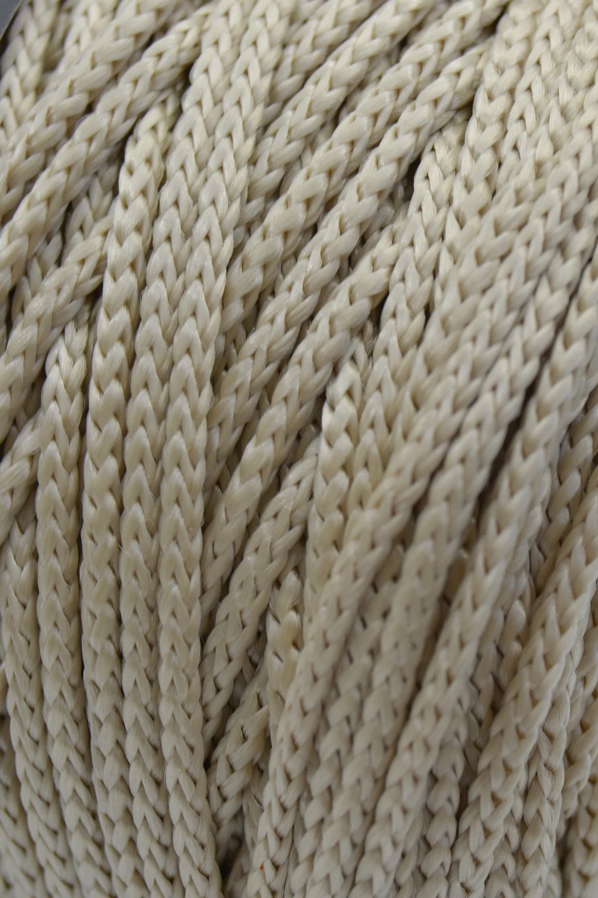 Polyester Makrome İpi - Ekru