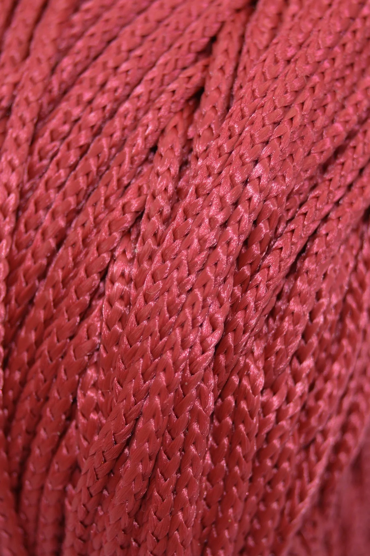 Polyester Makrome İpi - Bordo