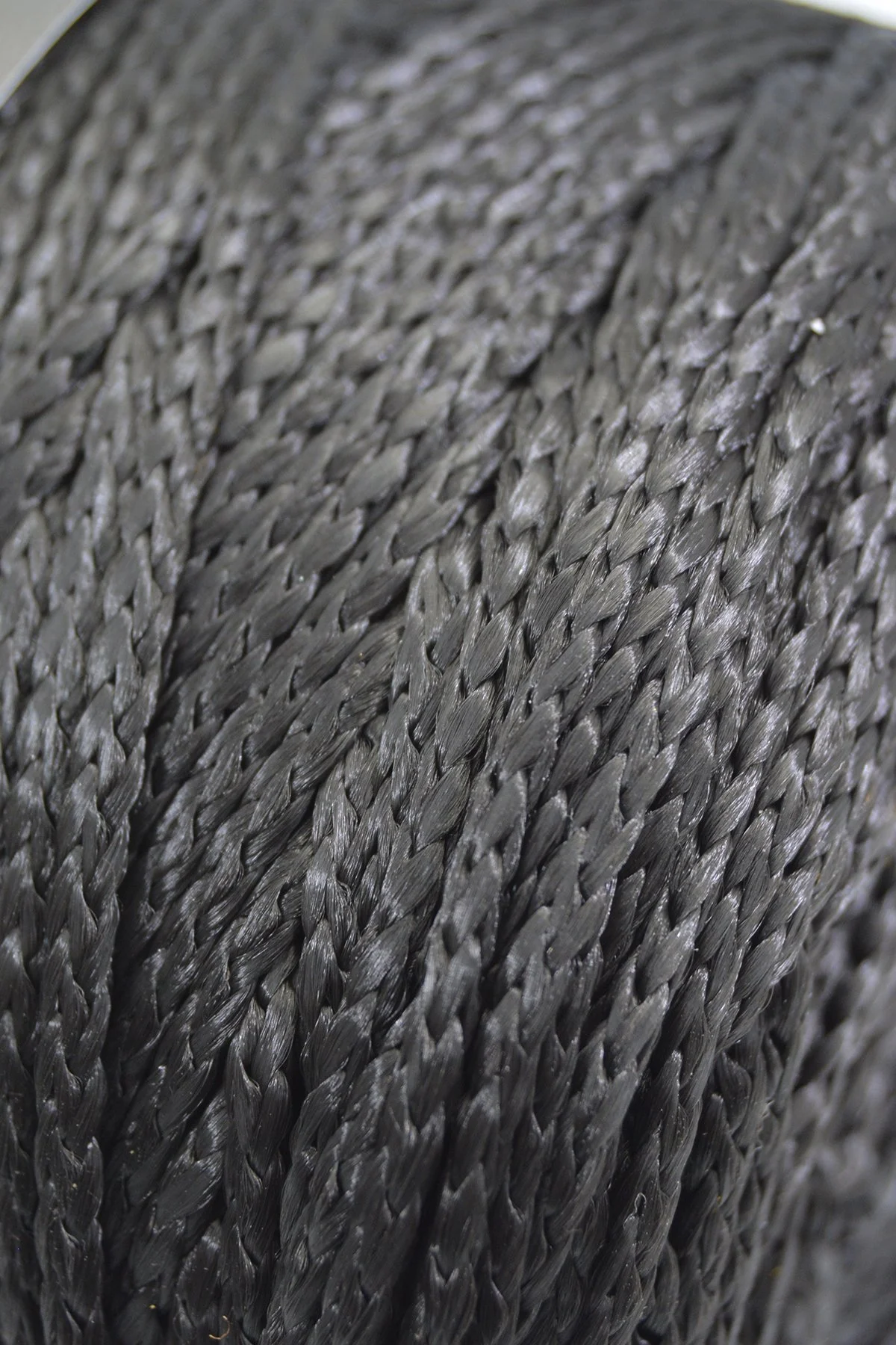 Polyester Makrome İpi - Siyah