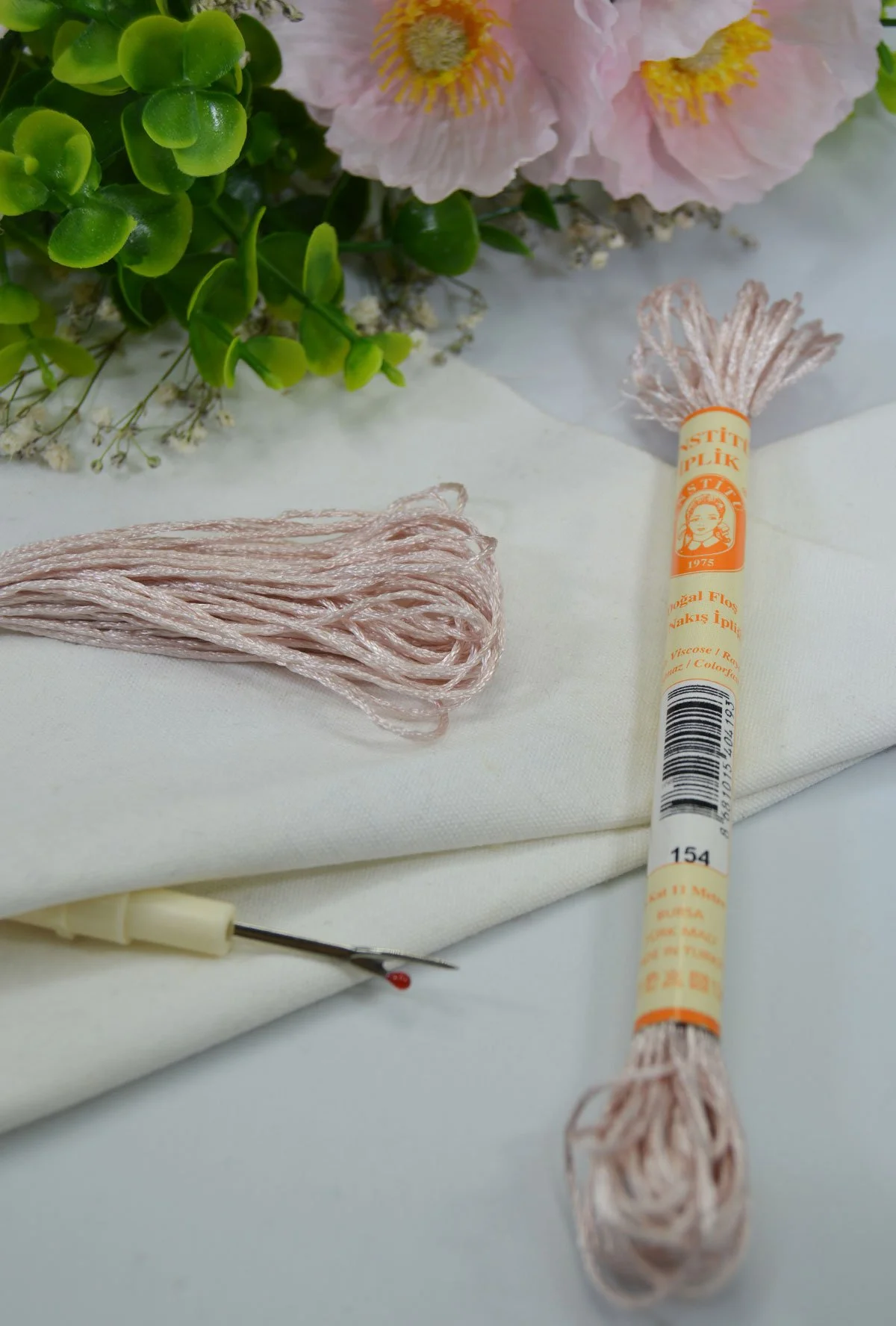 Floş El Nakış İpi Pembe · 154