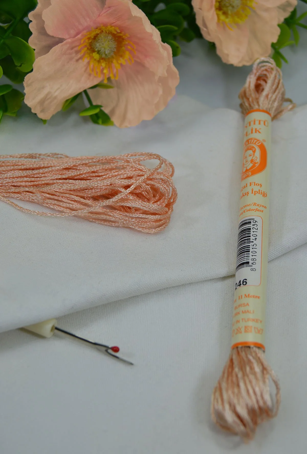 Floş El Nakış İpi Pembe · 246