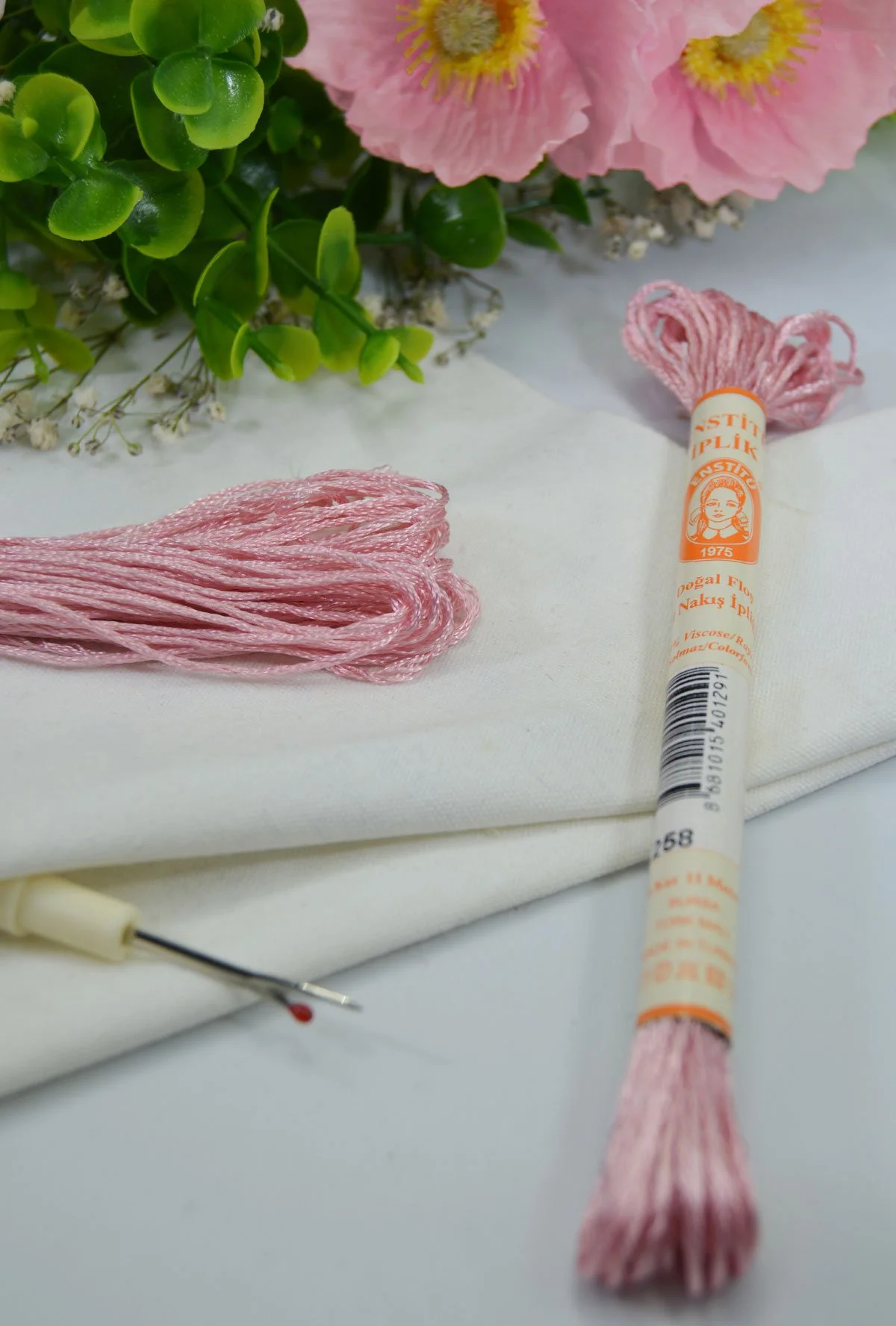 Floş El Nakış İpi Pembe · 258