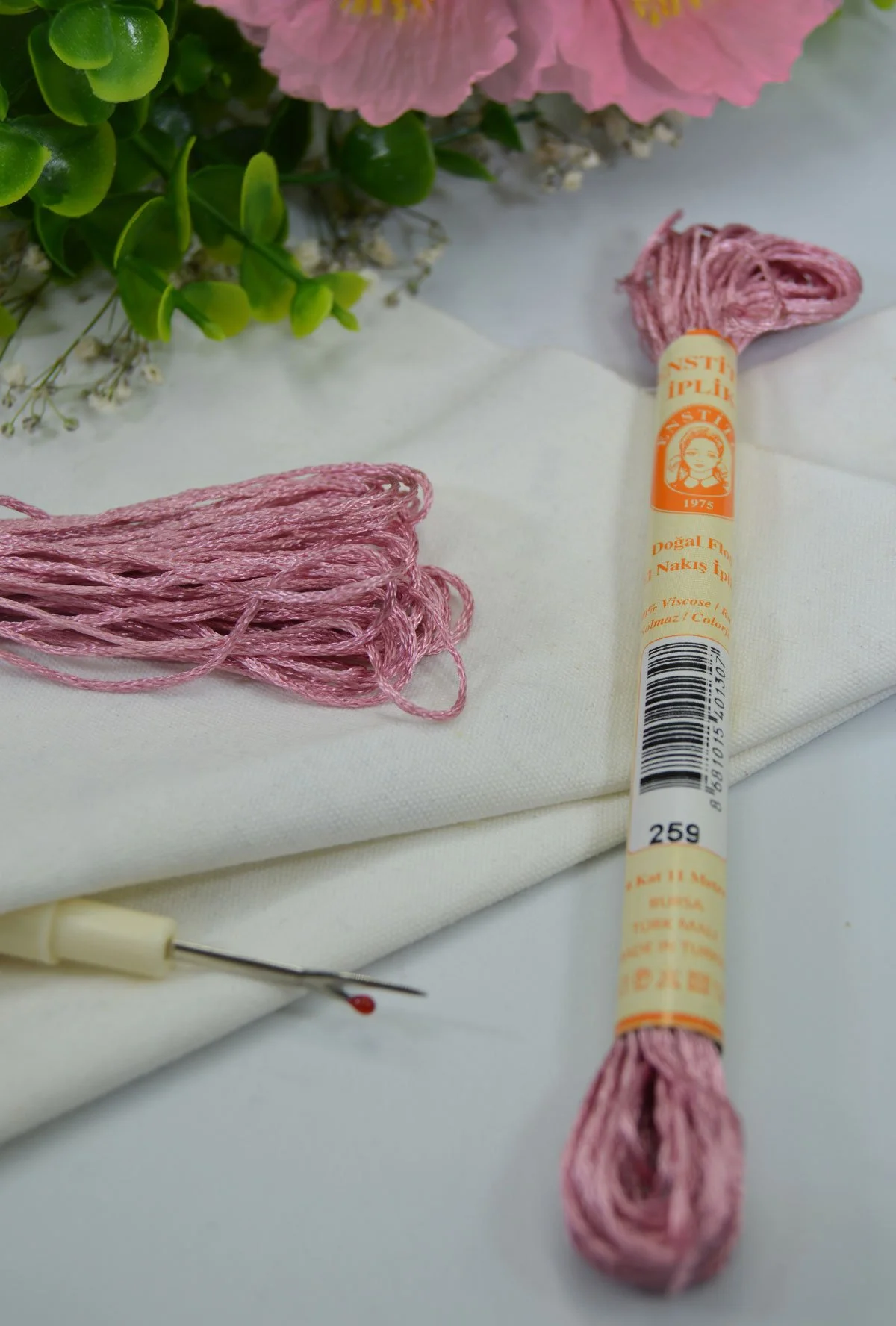 Floş El Nakış İpi Pembe · 259