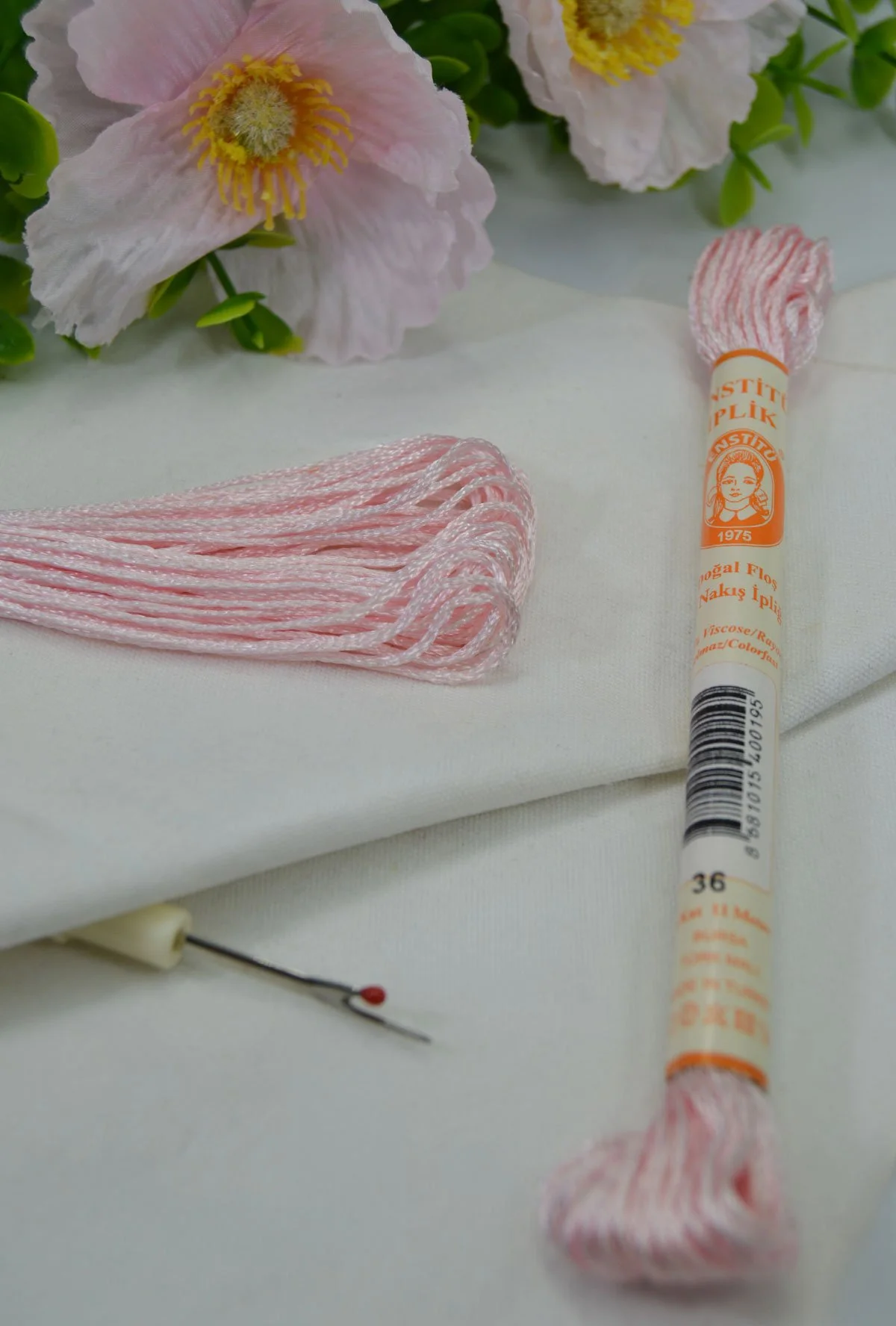 Floş El Nakış İpi Pembe · 36