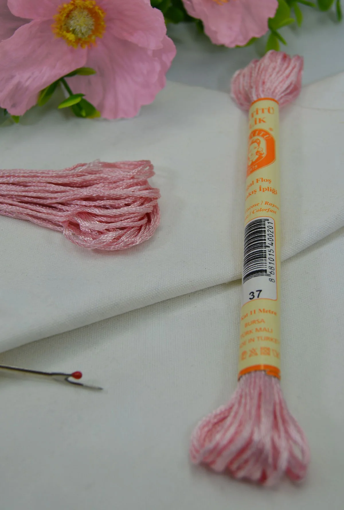Floş El Nakış İpi Pembe · 37