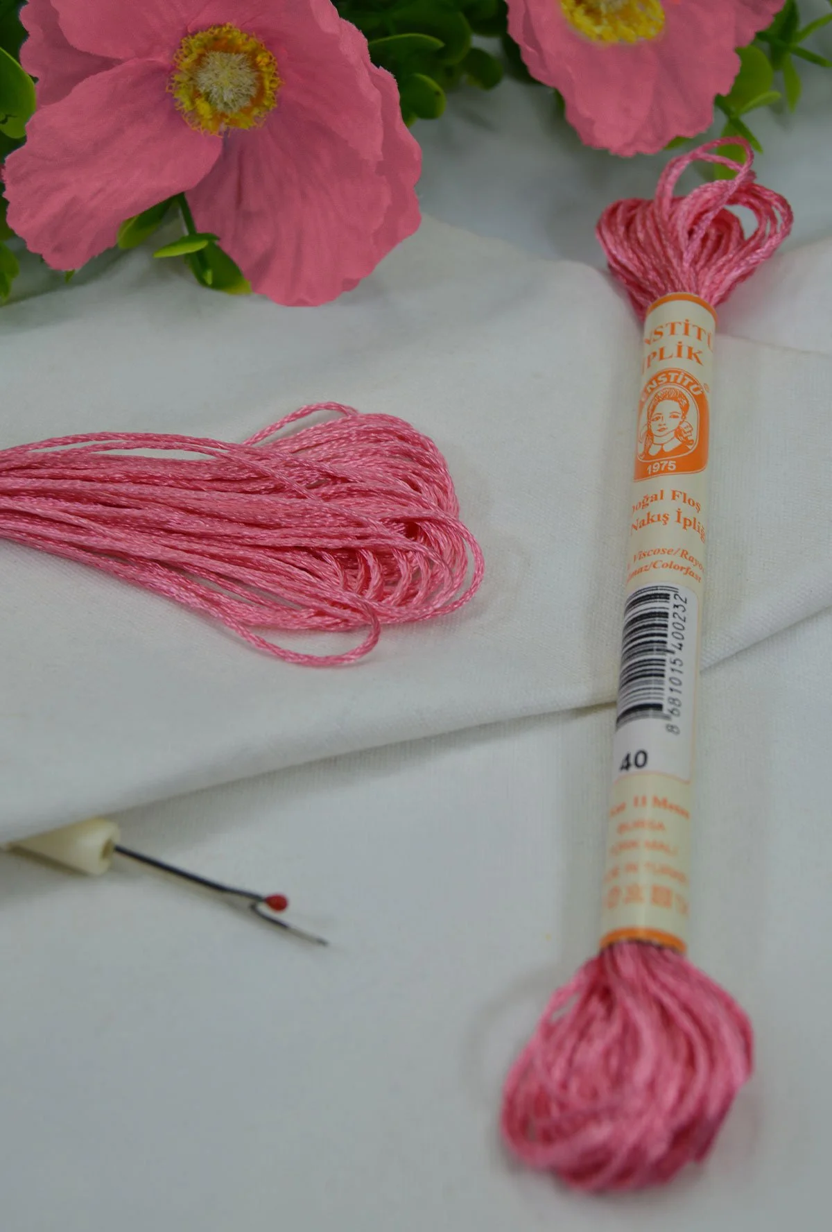 Floş El Nakış İpi Pembe · 40