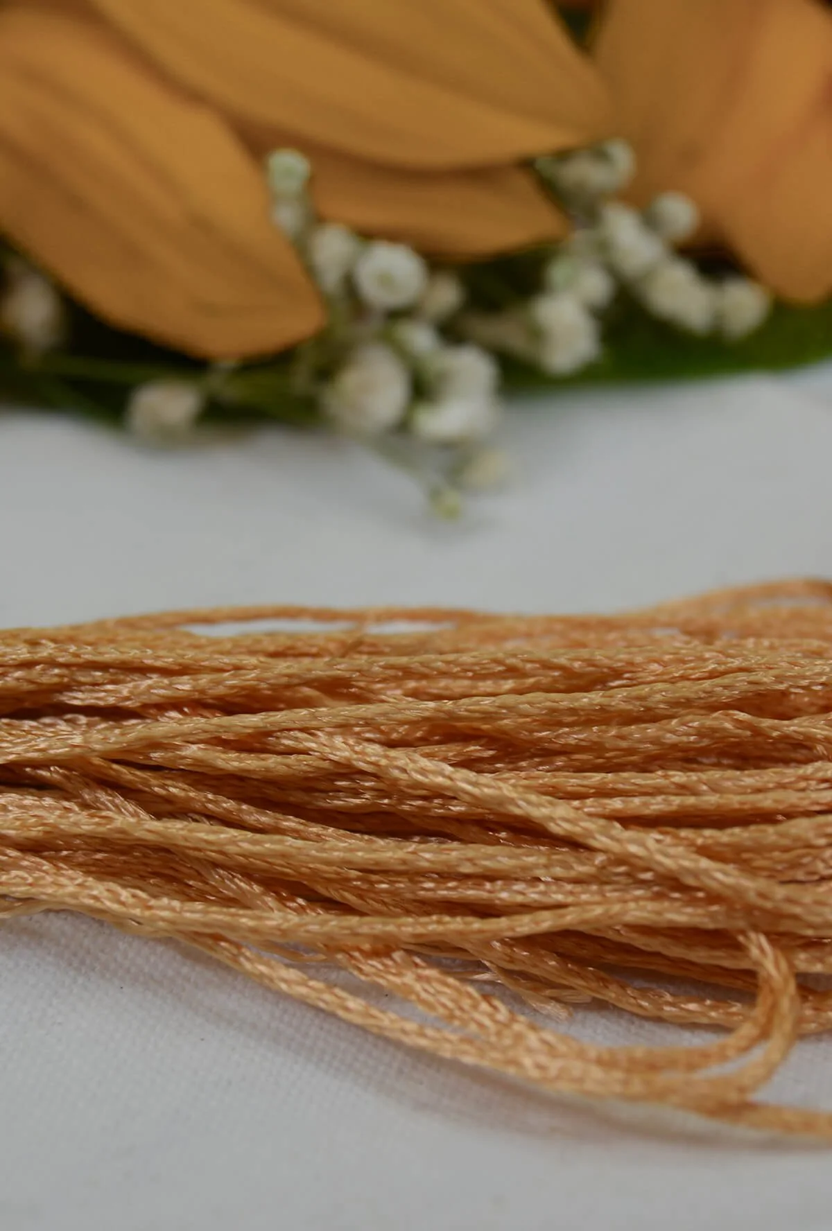 Floş El Nakış İpi - Sarı
