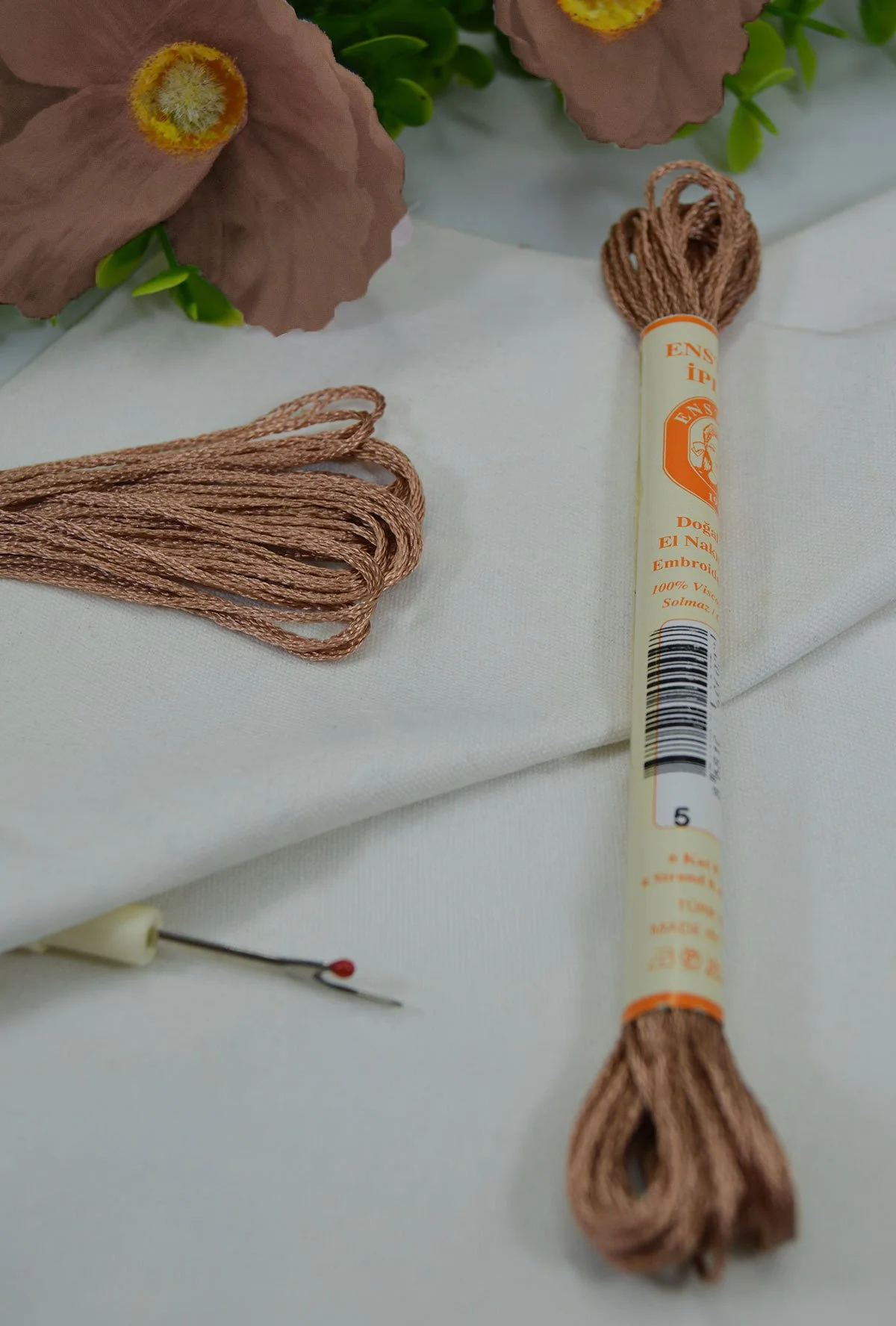 Floş El Nakış İpi Vizon · 5