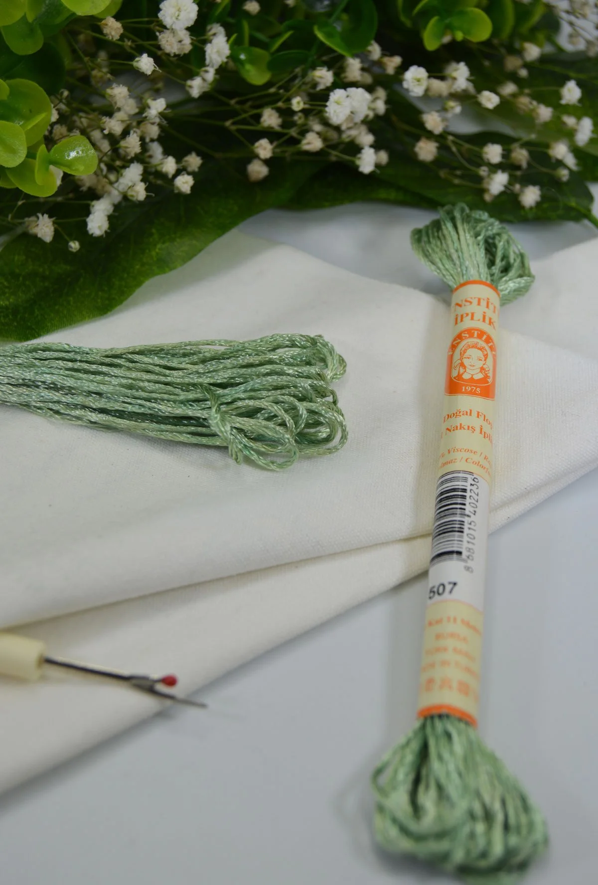 Floş El Nakış İpi Yeşil · 507