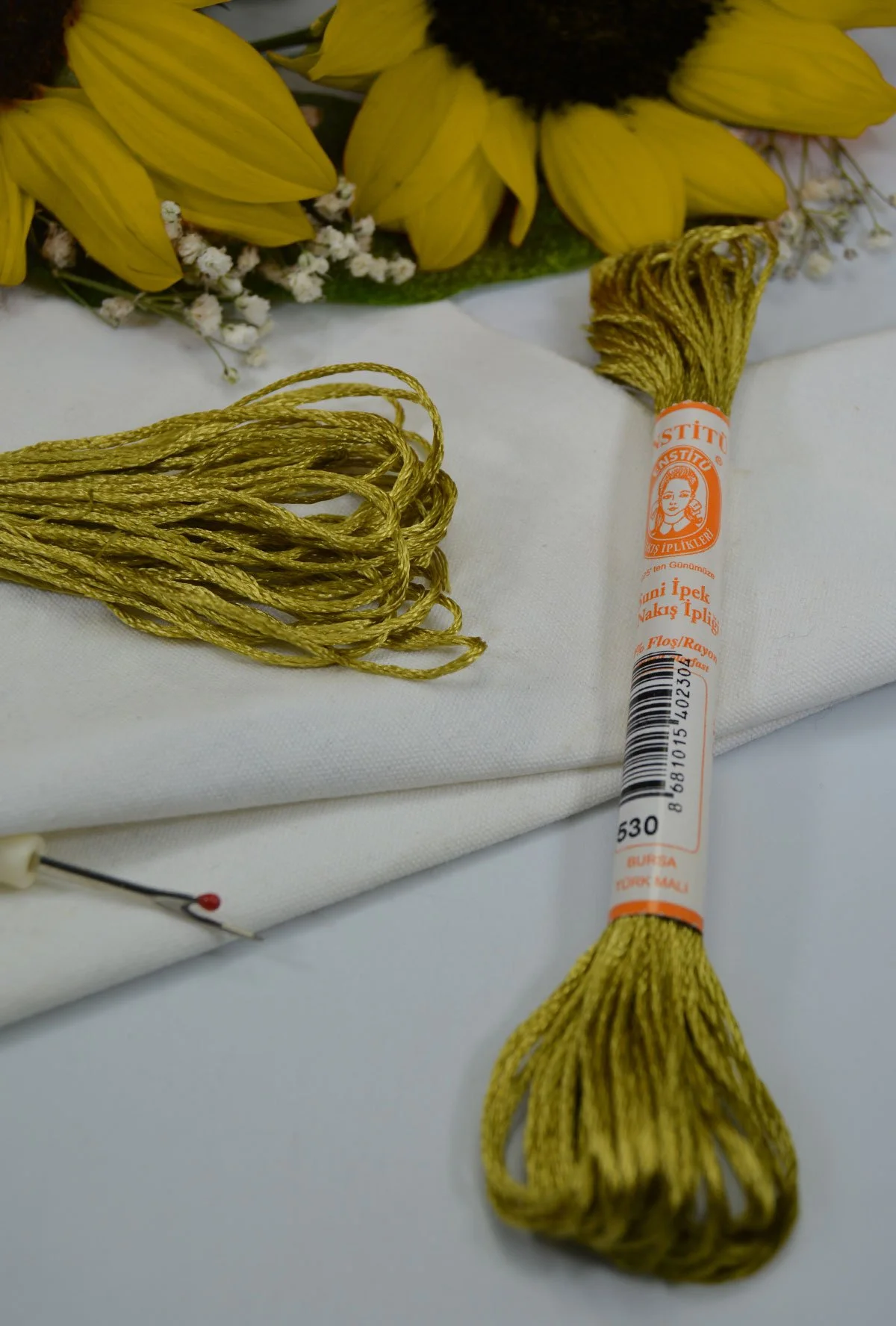 Floş El Nakış İpi Yeşil · 530