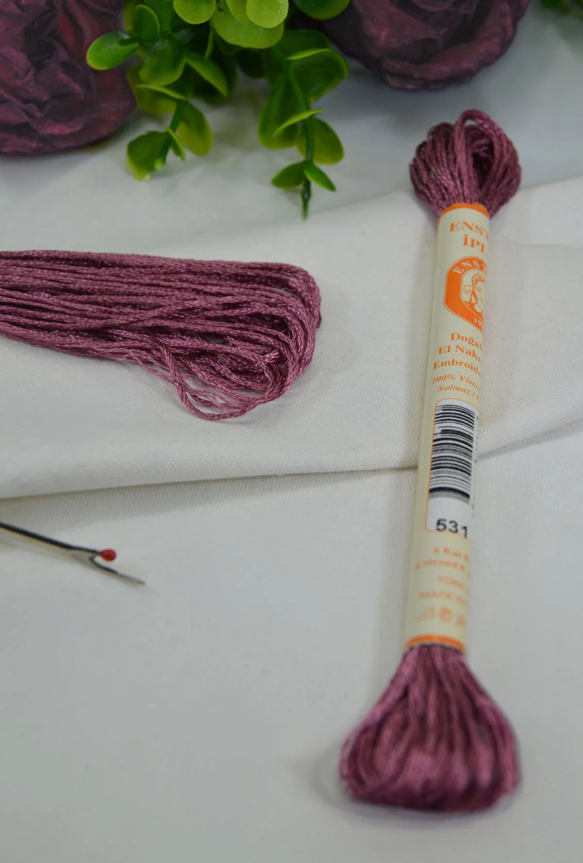 Floş El Nakış İpi Pembe · 531