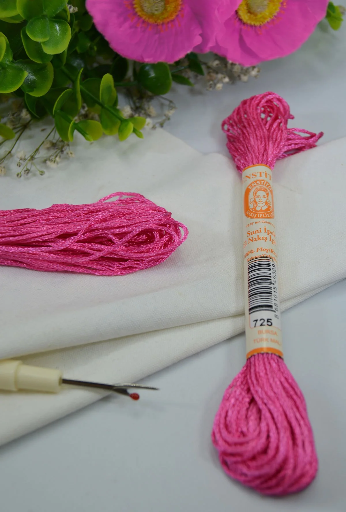 Floş El Nakış İpi Pembe · 725