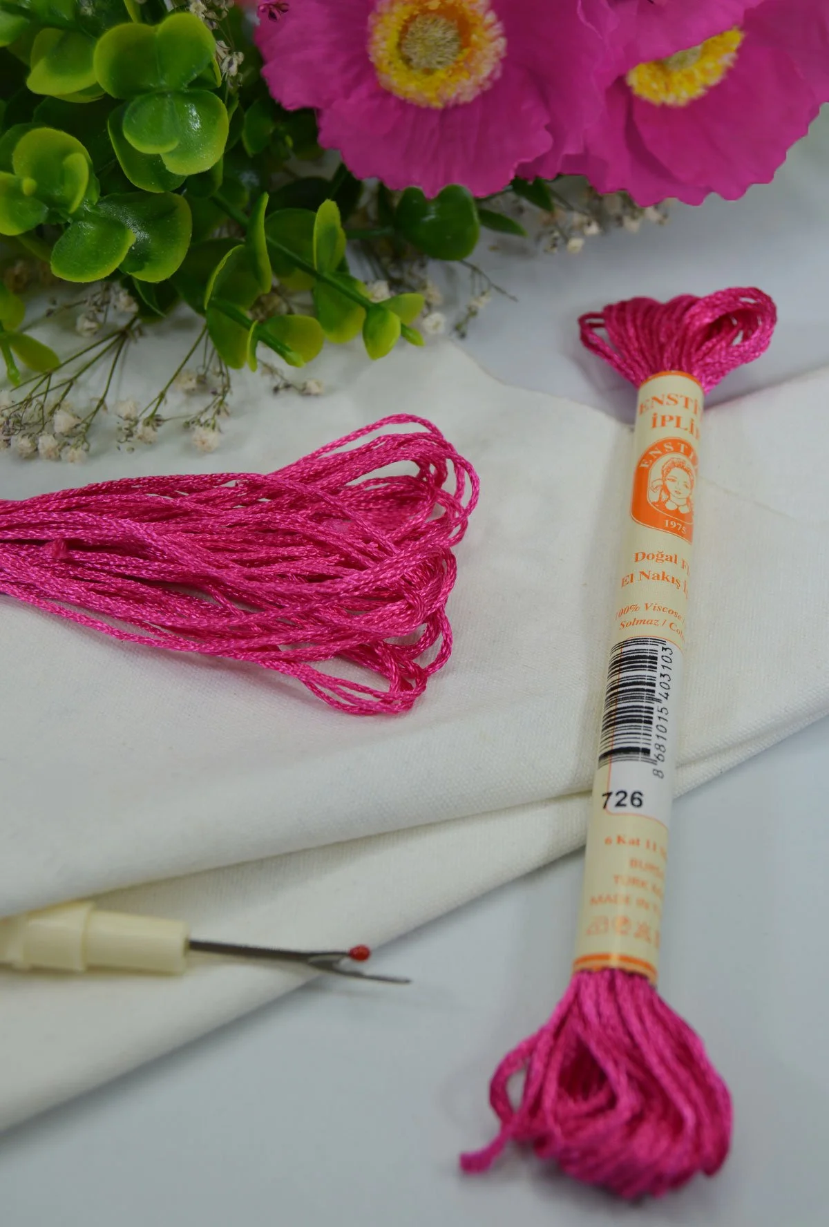 Floş El Nakış İpi Pembe · 726