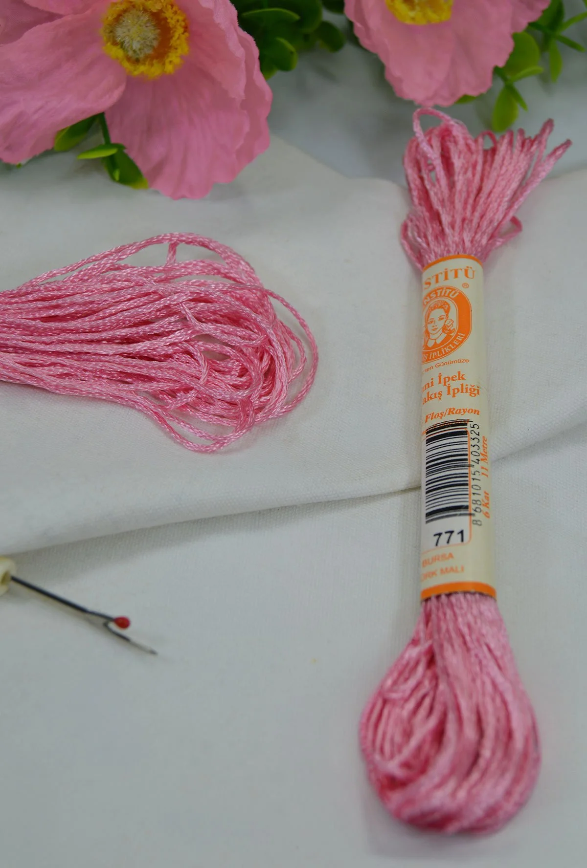 Floş El Nakış İpi Pembe · 771