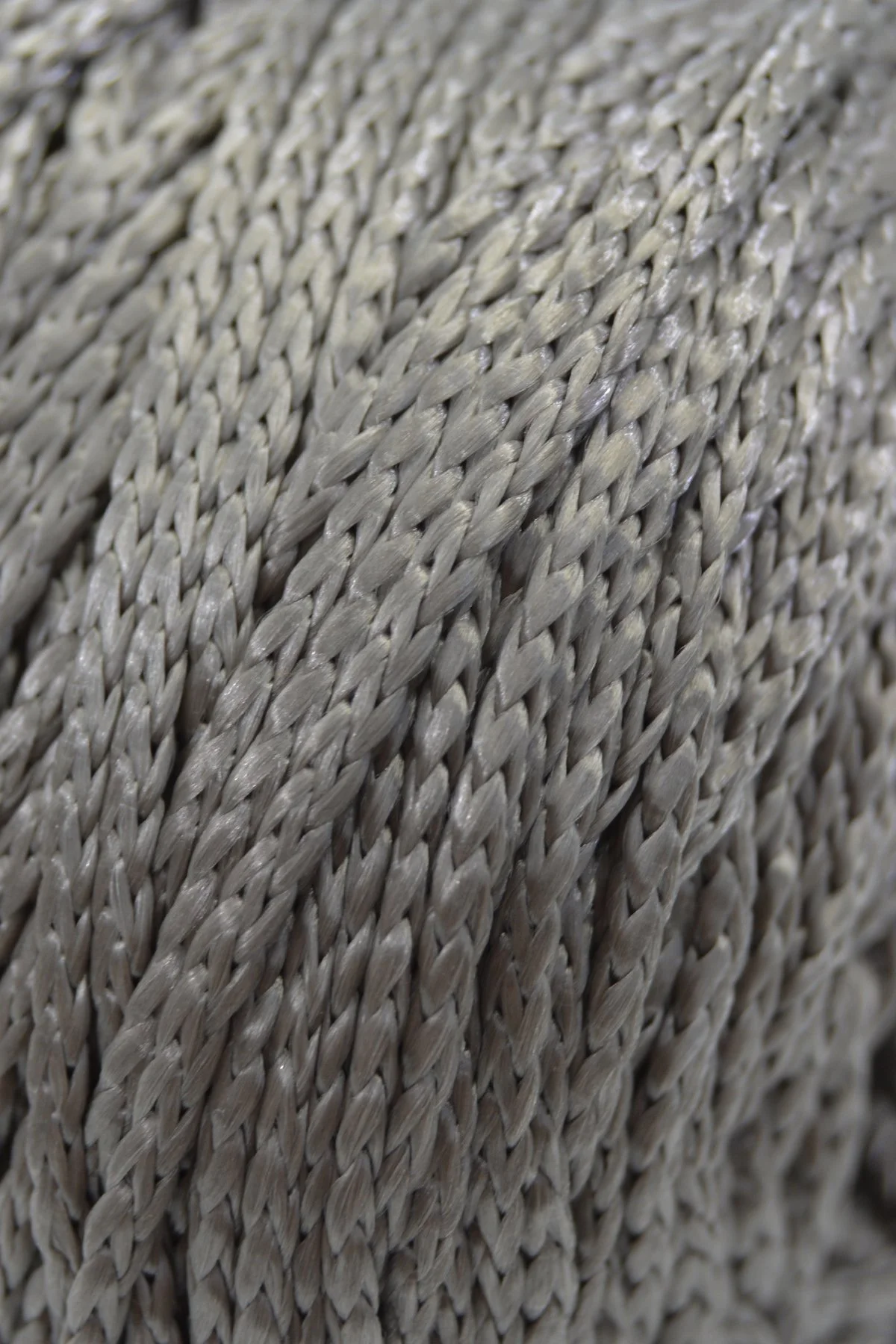 Polyester Makrome İpi - Gri