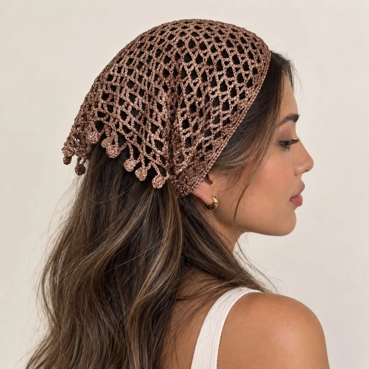 BANDANA İPİ - Kahverengi