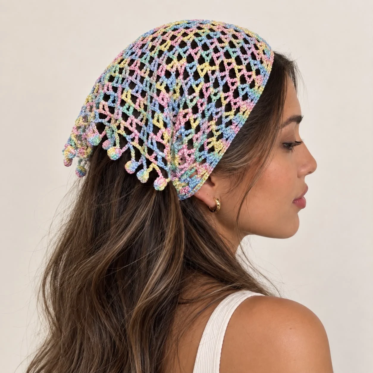 BANDANA İPİ - Pembe